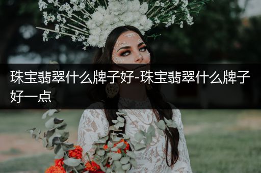 珠宝翡翠什么牌子好-珠宝翡翠什么牌子好一点