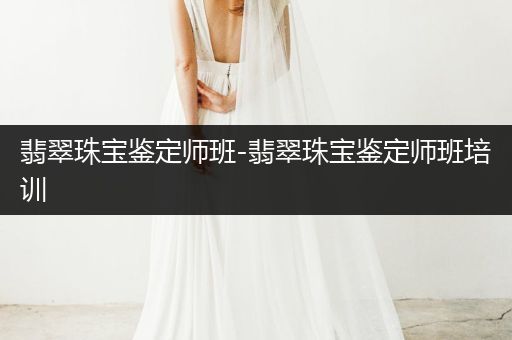 翡翠珠宝鉴定师班-翡翠珠宝鉴定师班培训